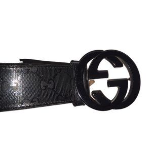 Authentic Gucci leather belt.